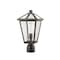 Z-Lite Talbot 1 Light Outdoor Post Mount Fixture, Oil Rubbed Bronze And Seedy 579PHMR-ORB - alternate 2